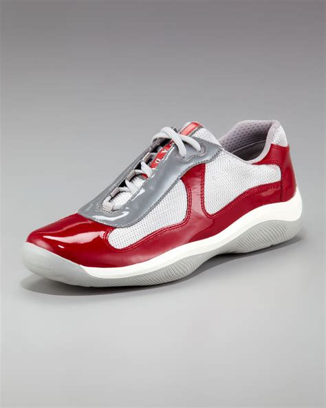 prada shoes mens red|red bottom Prada shoes.